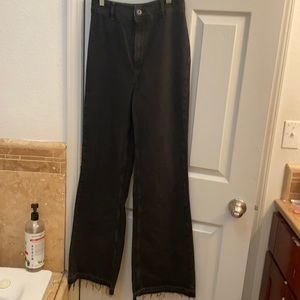 Awesome Long Wide Leg Free People Jeans